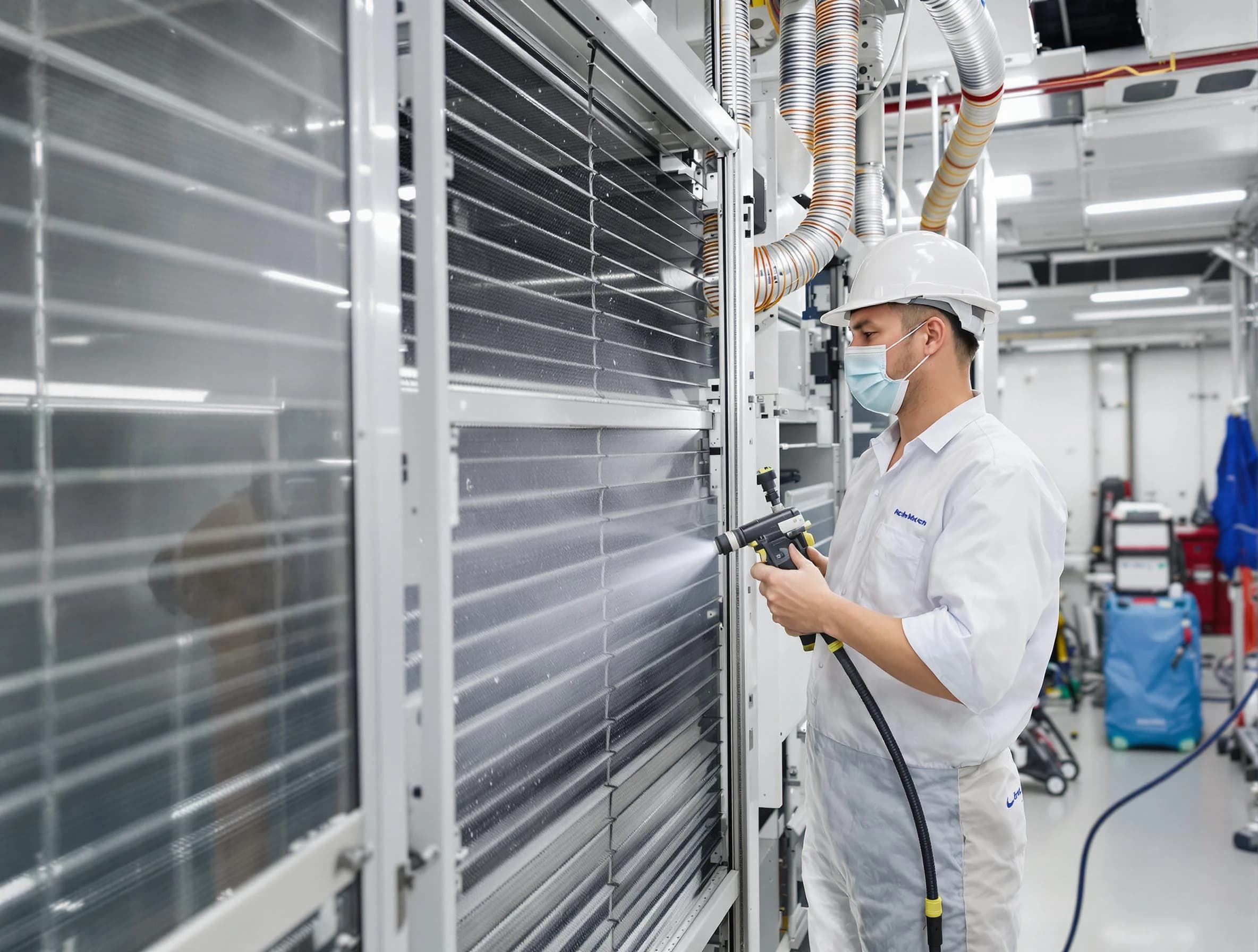 Professional AC coil cleaning by Irondale Air Duct Cleaning in Irondale