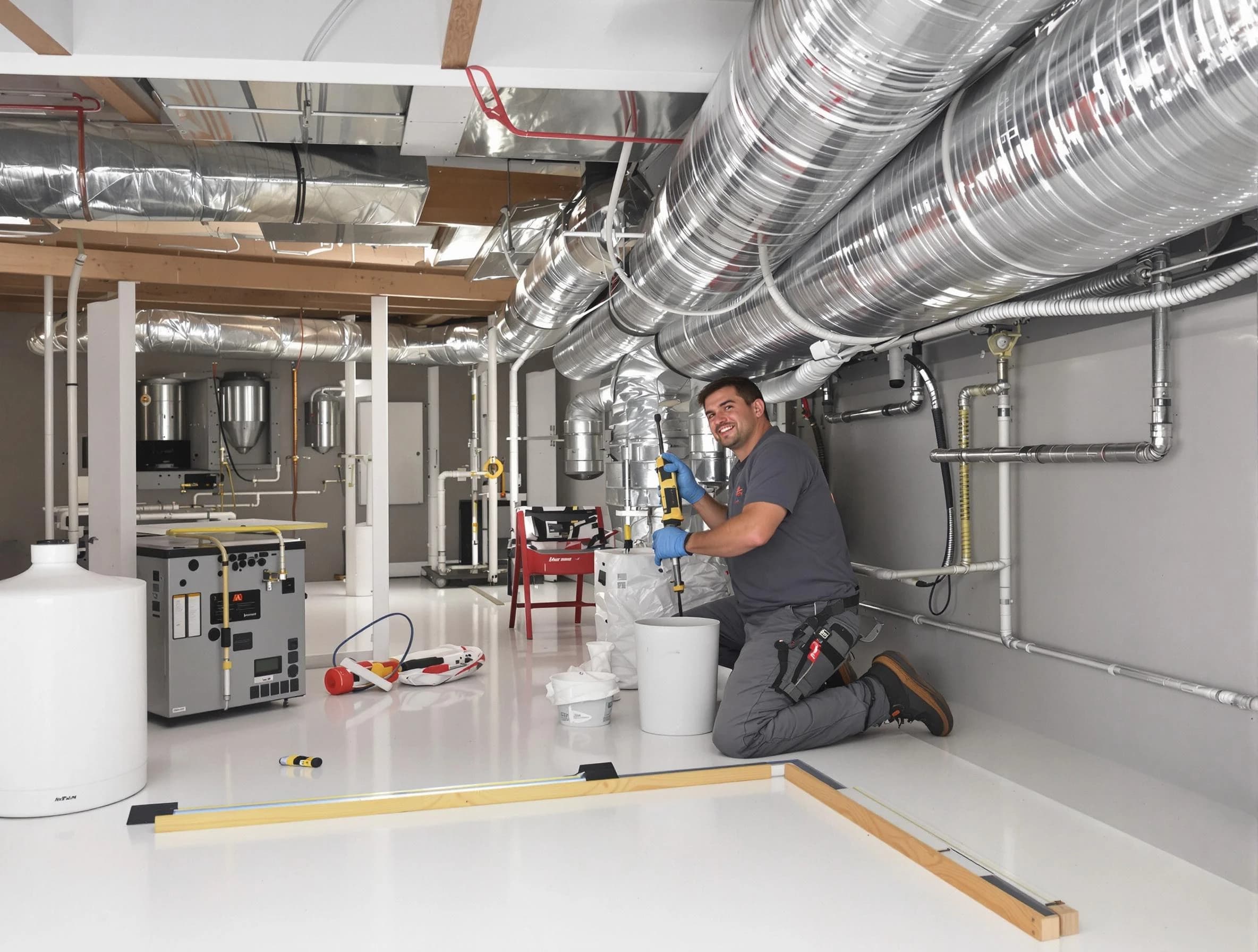 Professional duct sealing service by Irondale Air Duct Cleaning in Irondale