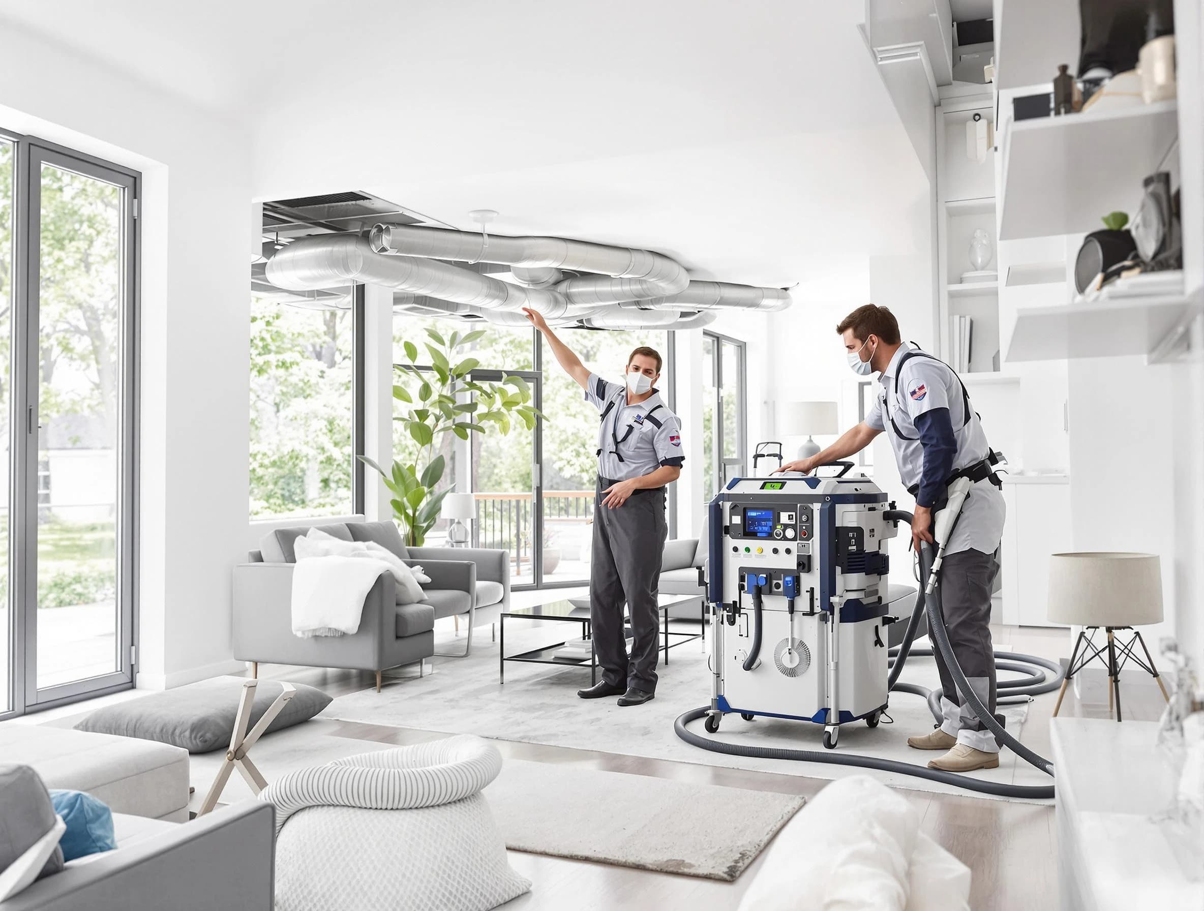 Irondale Air Duct Cleaning professional conducting pure air duct cleaning with state-of-the-art equipment in Irondale