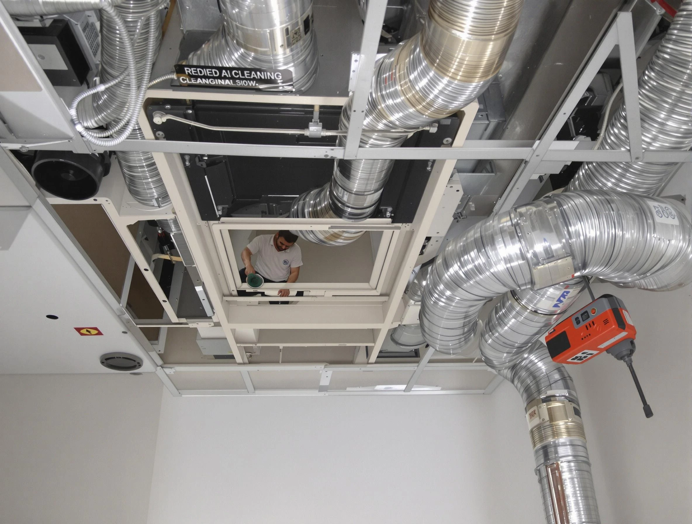 Irondale Air Duct Cleaning technician performing detailed central duct system cleaning in Irondale