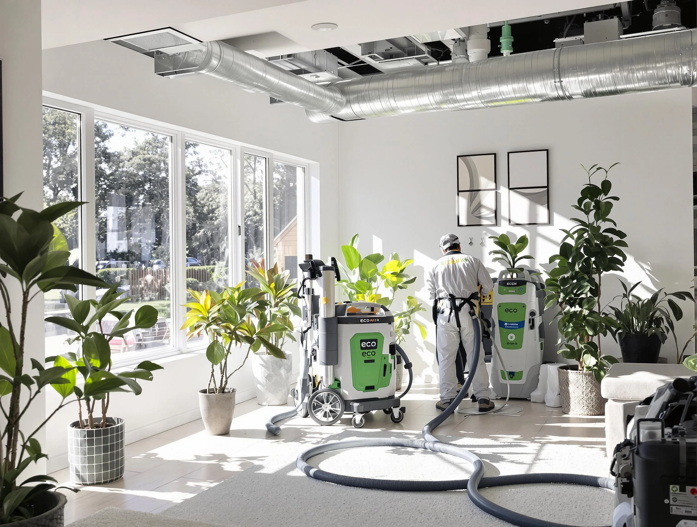 Environmentally-friendly duct cleaning by Irondale Air Duct Cleaning in Irondale